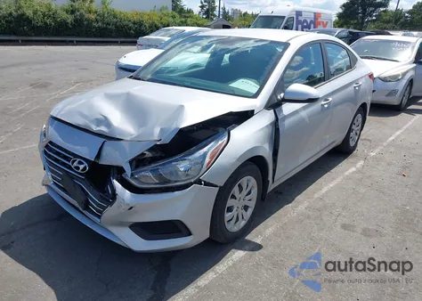 2022 Hyundai Accent Se from USA, damaged, VIN 3KPC24A68NE184877